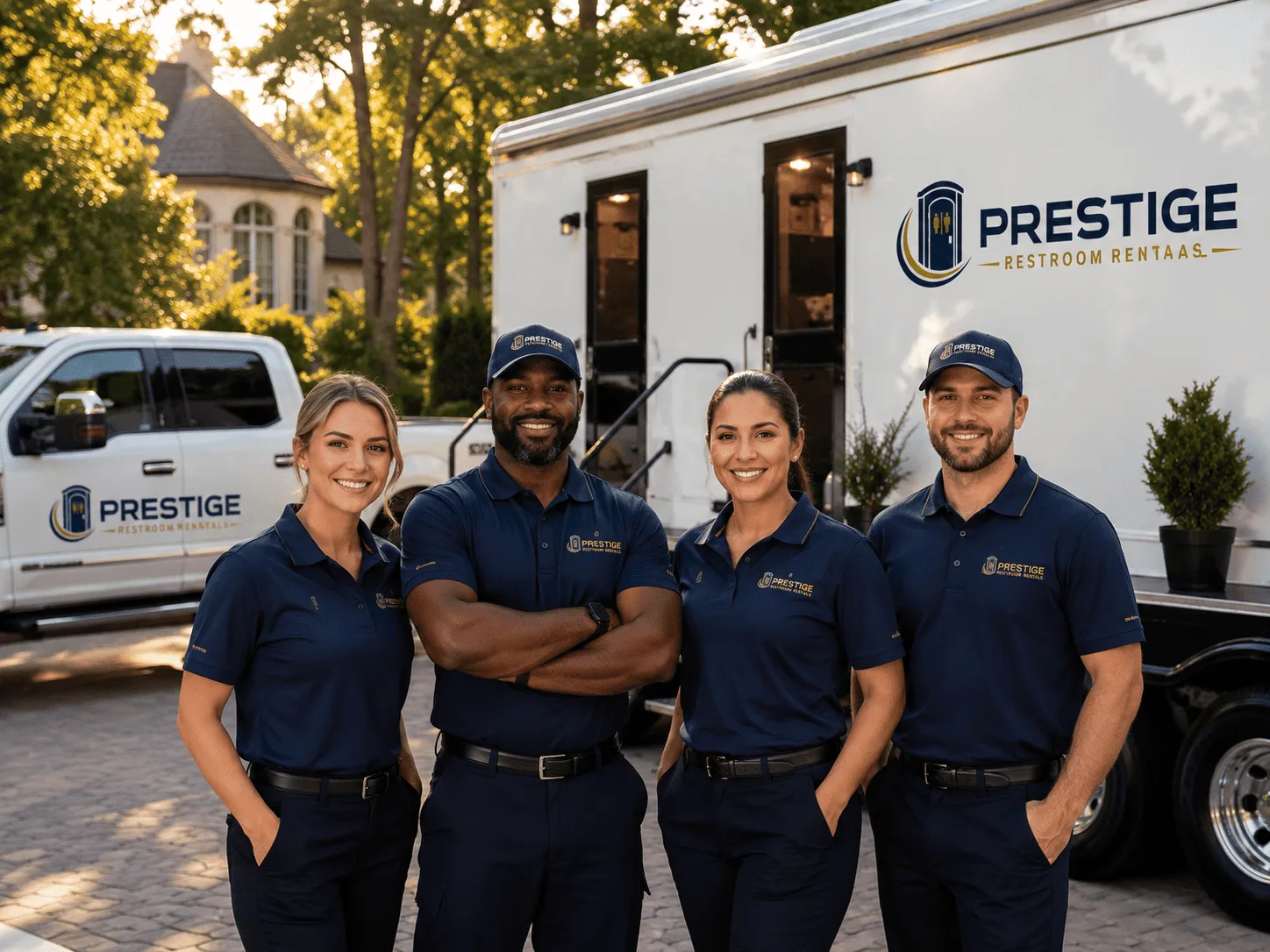 Trusted Luxury Portable Restrooms company in Cologne, MN